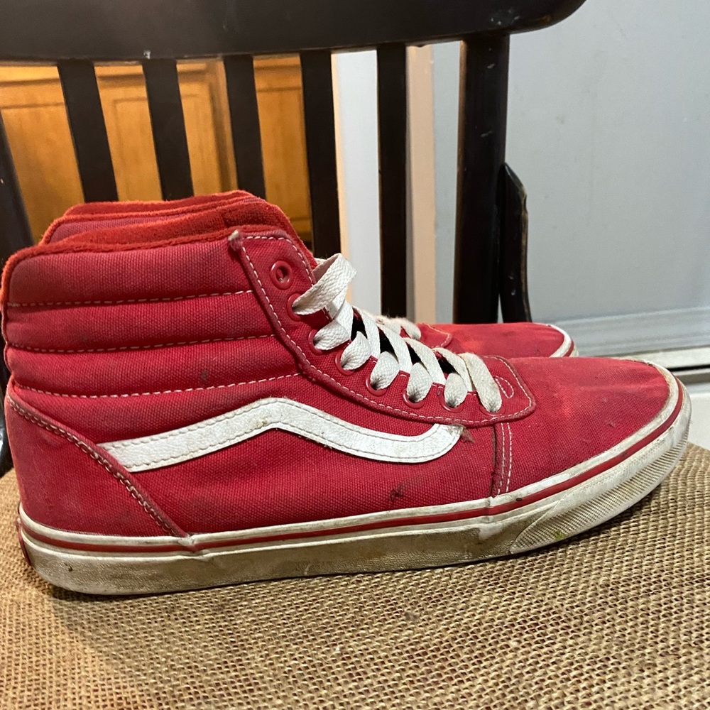 VANS SK8 HI RED